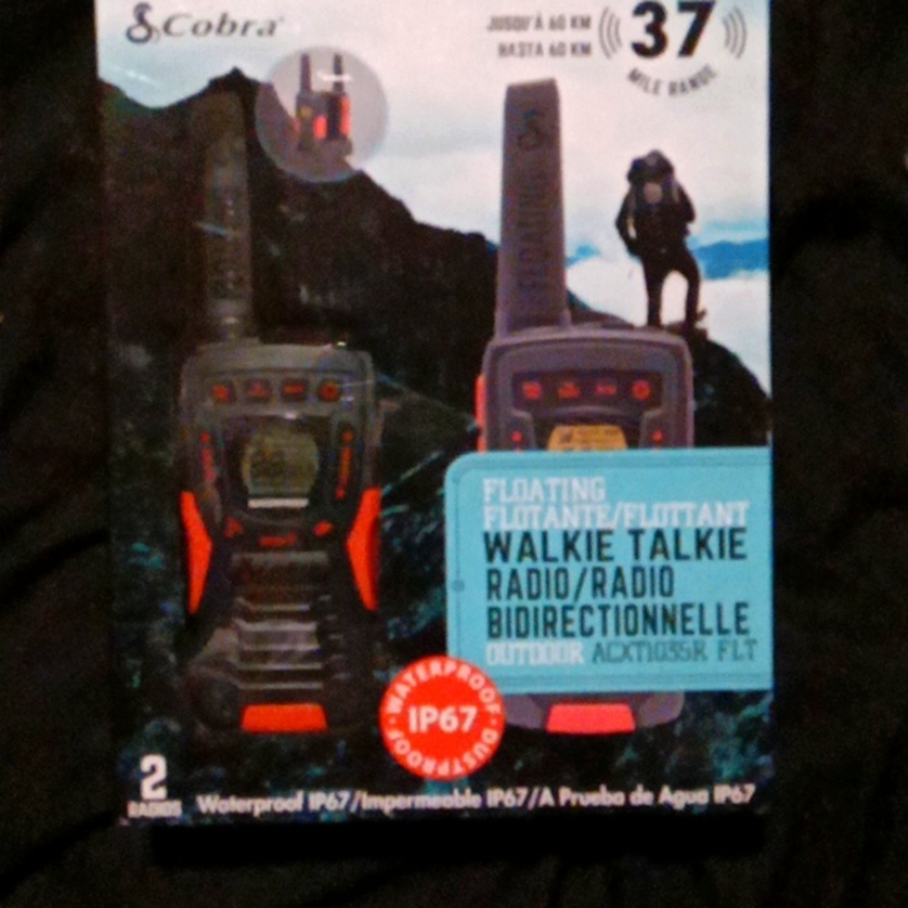 Walkie talkies